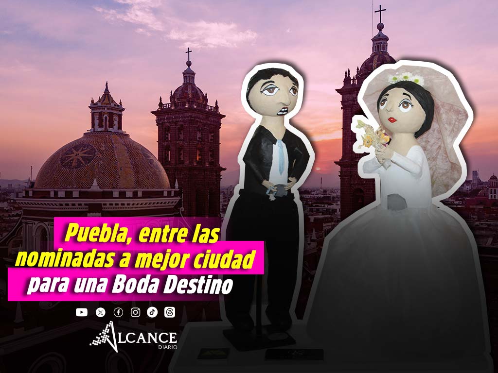 Puebla está nominada para ser la Mejor Ciudad para Celebrar una Boda Destino, así puedes votar