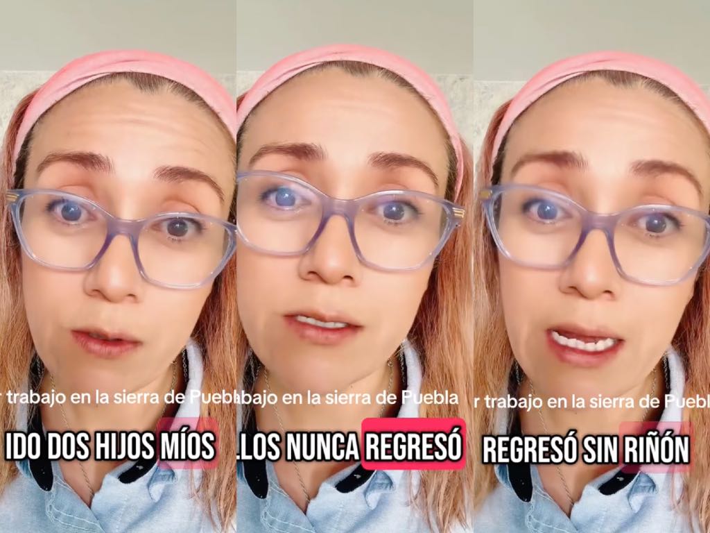 “Le ofrecieron empleo y regresó sin riñón”: Expone titktoker cómo reclutadores engañaron a poblanos en la Sierra Norte