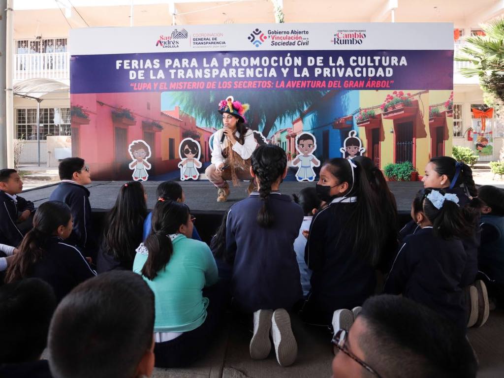 Promueve Lupita Cuautle la Transparencia y Privacidad en la niñez de San Andrés