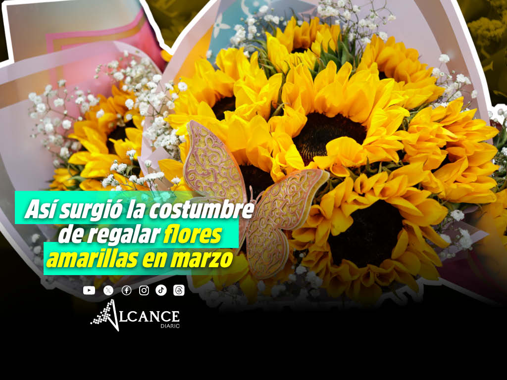 flores amarillas marzo