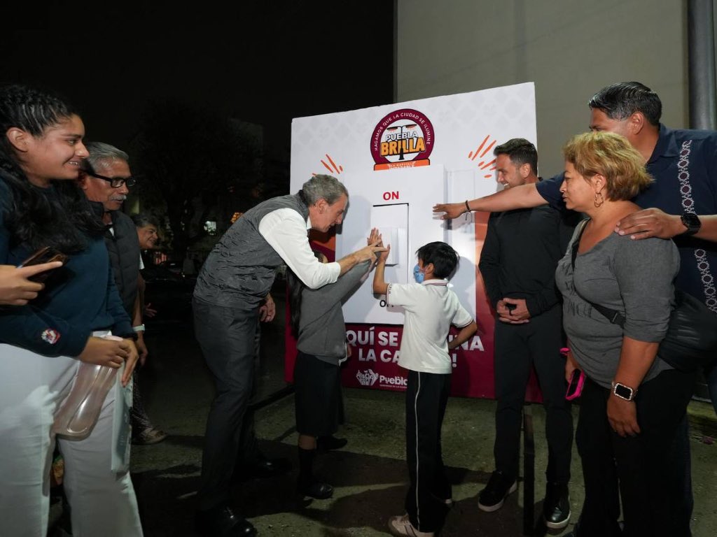 Iluminan la UH San Pedro con la renovación de más de 90 luminarias
