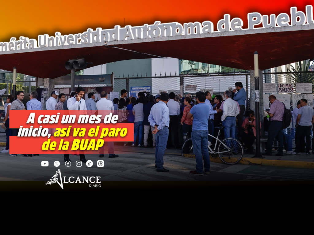 paro BUAP un mes
