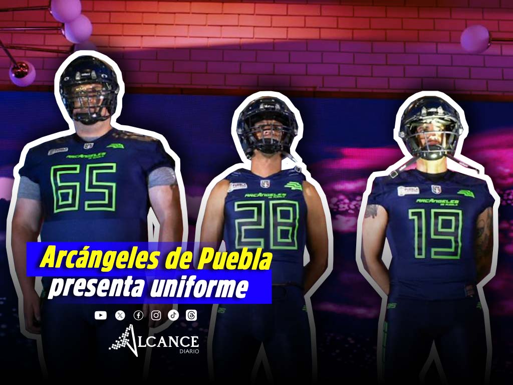Así es el jersey oficial de los Arcángeles de Puebla para su debut en la LFA