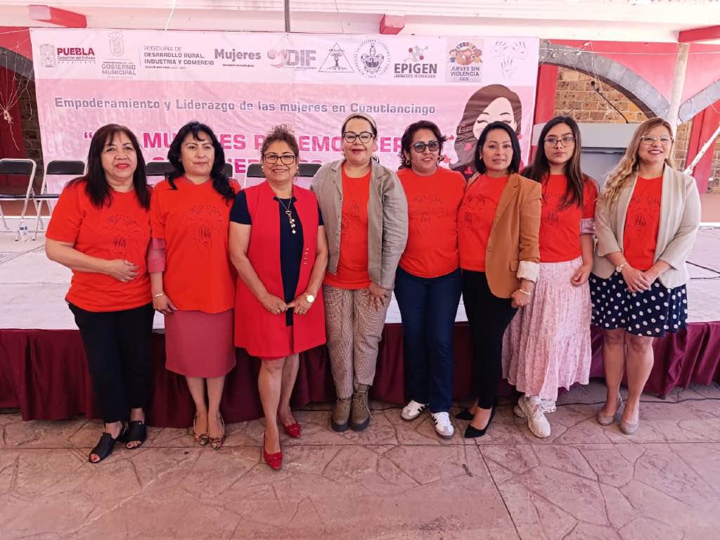 Realizan Foro “Las Mujeres Podemos Ser Lo Que Queramos Ser" en Cuautlancingo