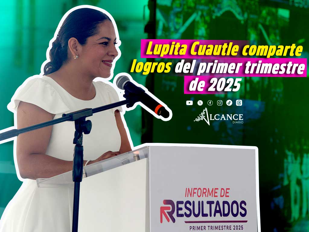 Lupita Cuautle informe trimestre