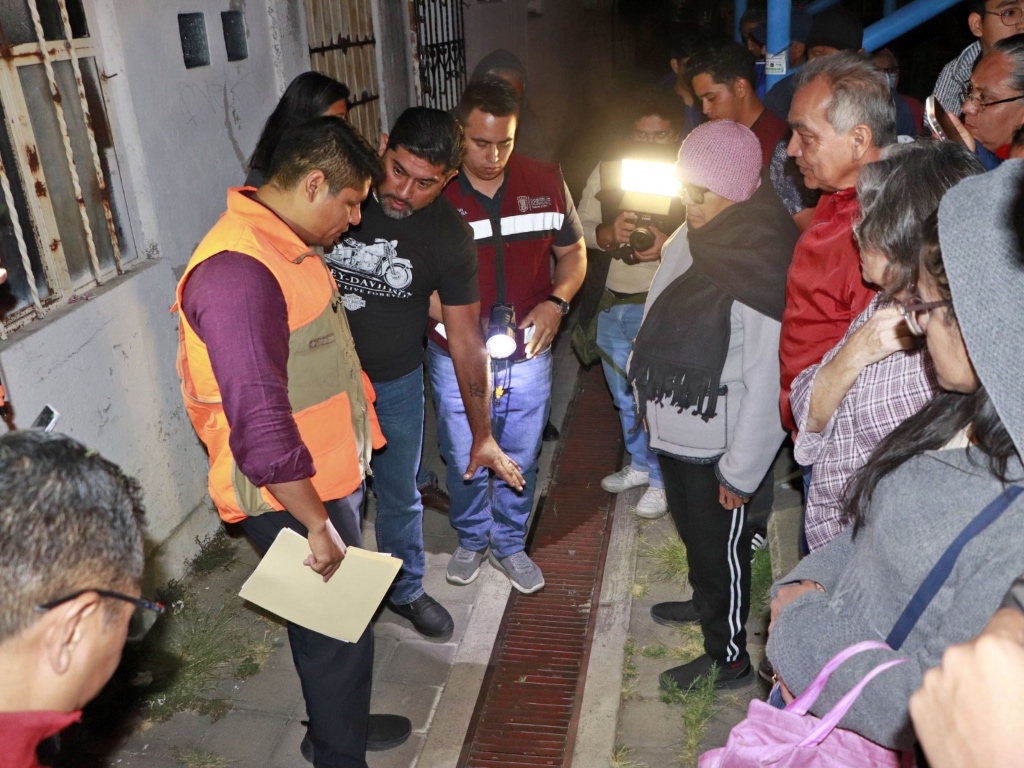 Omar Muñoz caminata Cuautlancingo