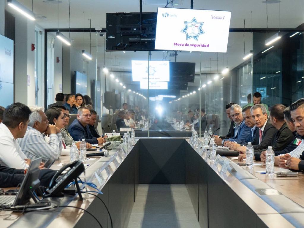 Encabeza Pepe Chedraui Mesa de Seguridad junto a ediles de la zona conurbada