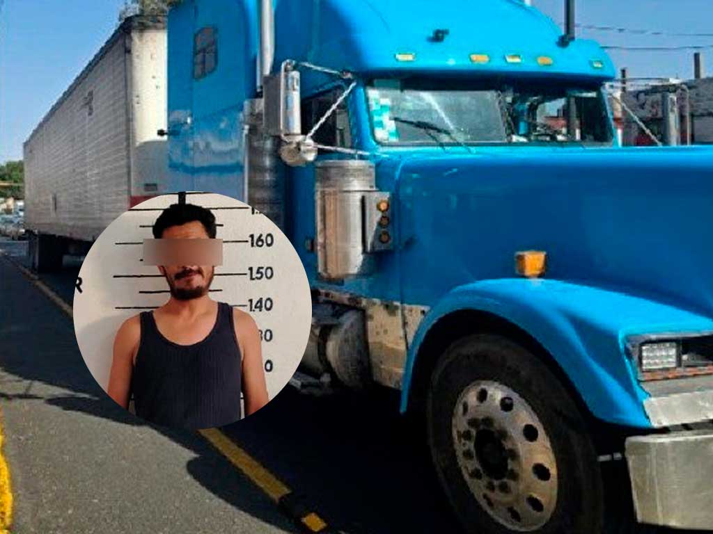 Logran recuperar tractocamión robado en Cholula y detiene a conductor