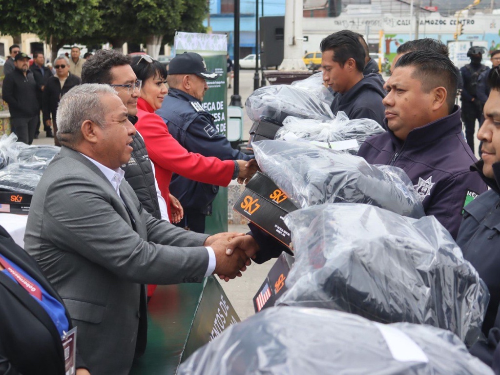 uniformes Secretaría de Seguridad Amozoc