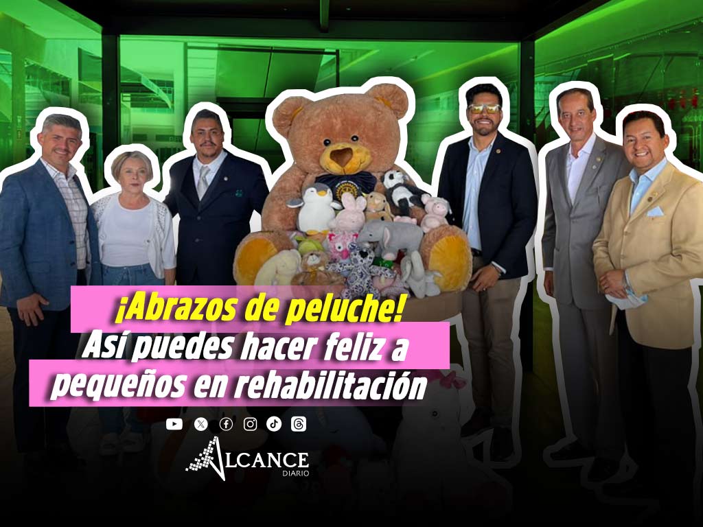 Abrazos de Peluche: Una iniciativa en Lomas de donación para niñez en rehabilitación