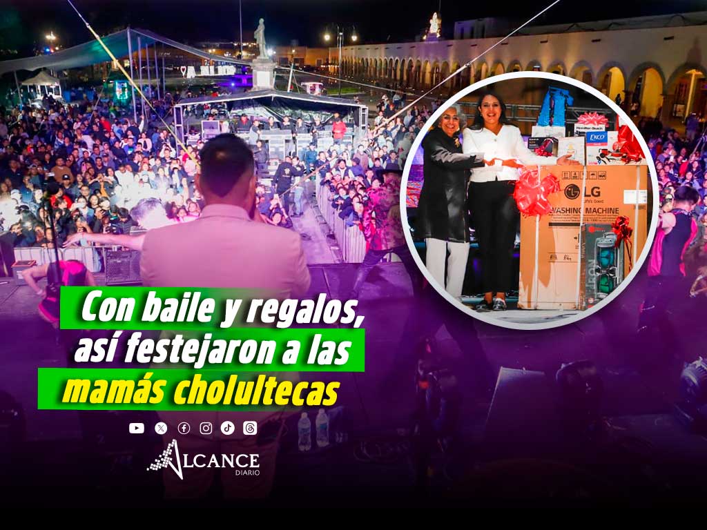 Celebran a las mamás de Cholula con concierto, baile y regalos