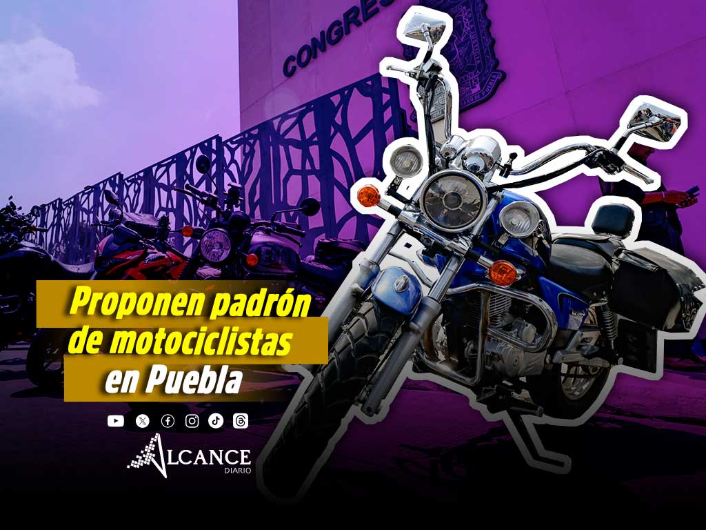 Congreso padrón motociclistas Puebla