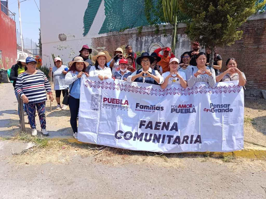Realizan faena comunitaria en la Reserva Territorial Quetzalcóatl