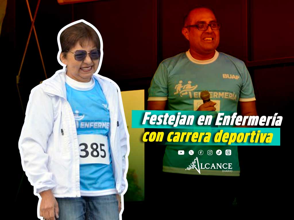 Celebran el Día Internacional de la Enfermería con carrera en la BUAP