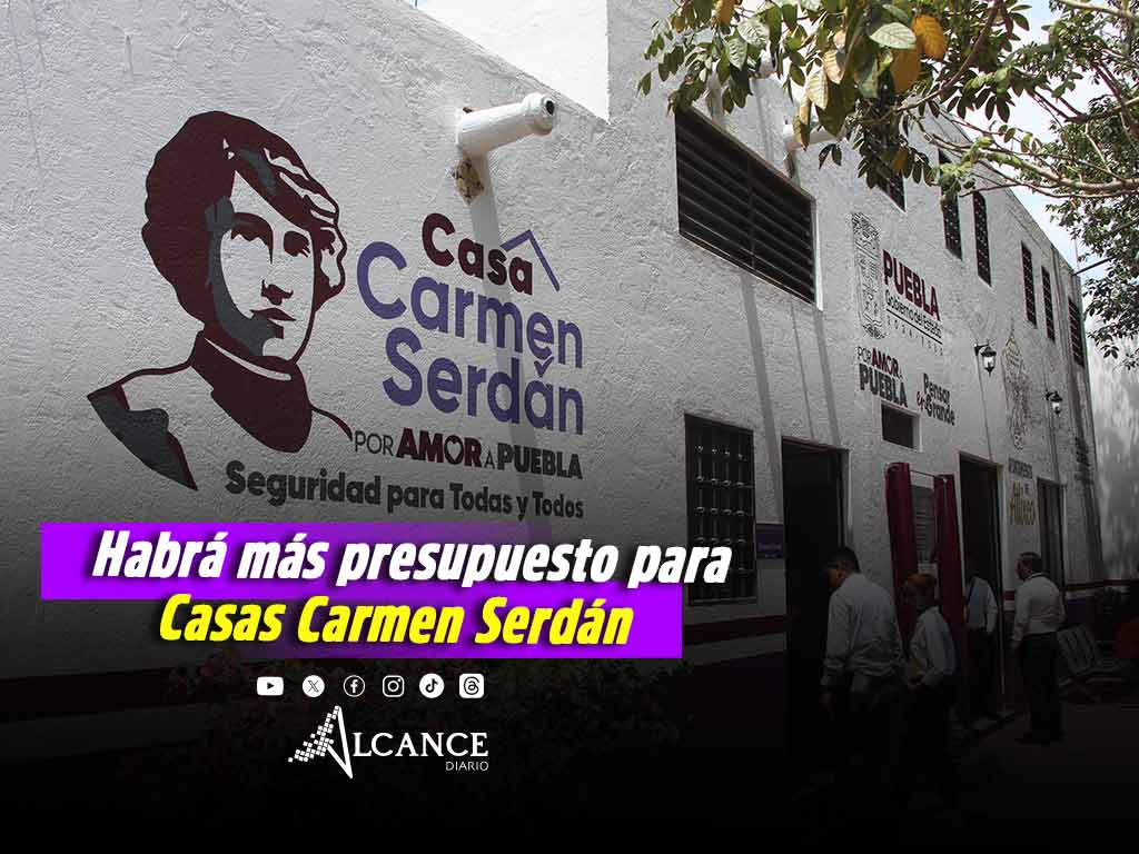 Federación dará recursos para más Casas Carmen Serdán en Puebla