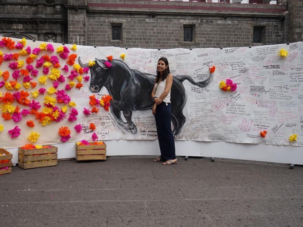 Instalan “La paz que merecías”, obra artística sobre el respeto a los toros de lidia