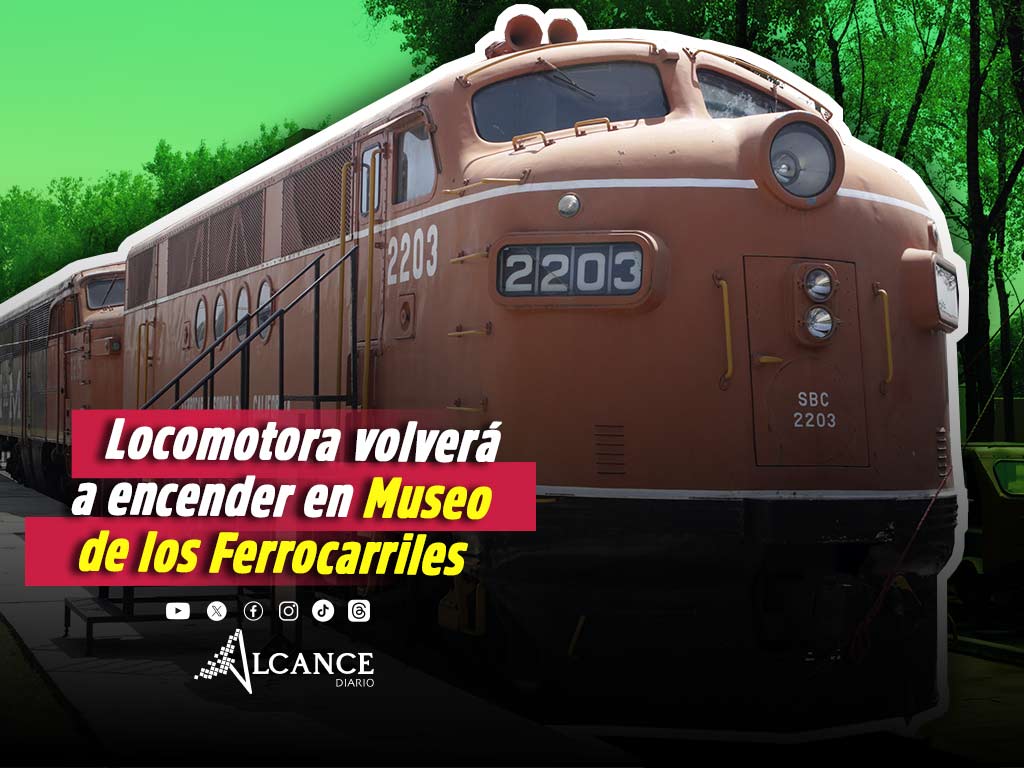 Vive la experiencia del encendido de la locomotora diésel-eléctrica en el Museo de los Ferrocarriles