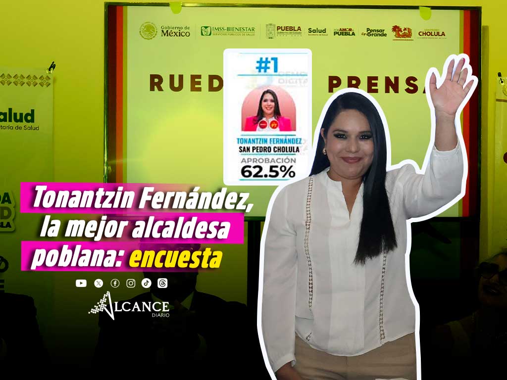 Tonantzin Fernández se consolida como la mejor alcaldesa de Puebla: Demoscopia Digital