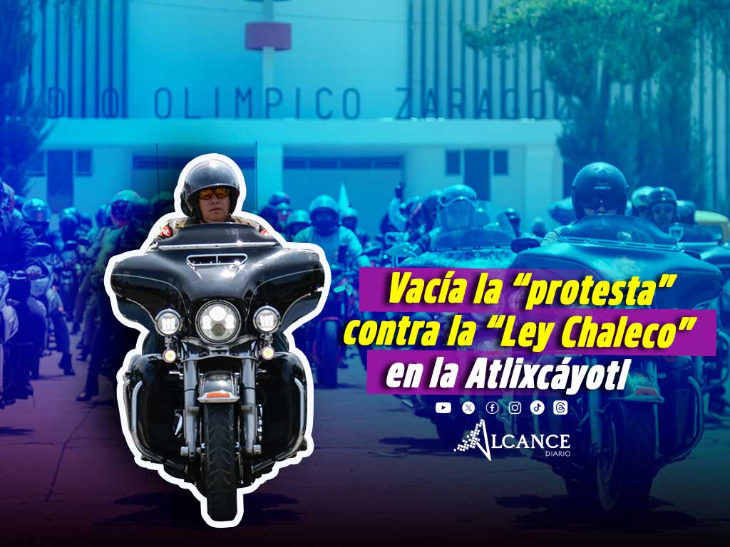 Motociclistas no se presentaron a protesta contra Ley Chaleco en la Caseta de Atlixco