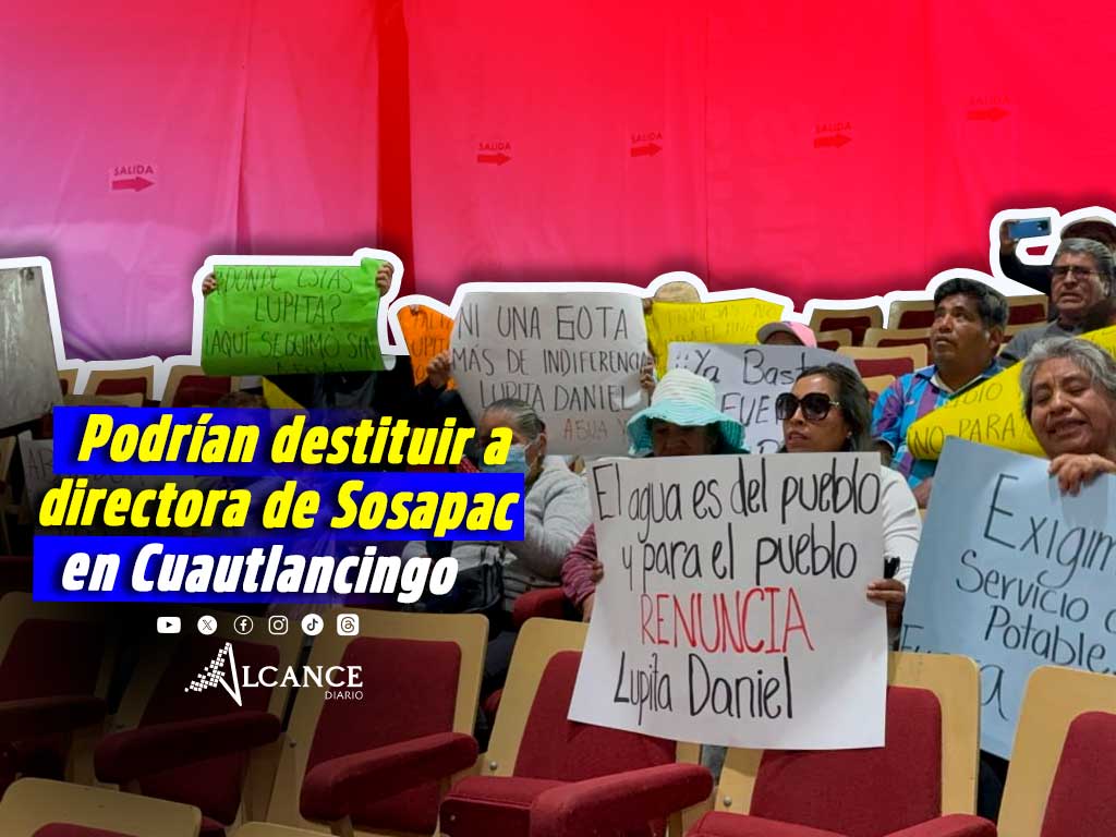 Tras quejas ciudadanas, analizarán destitución de directora de Sosapac en Cuautlancingo