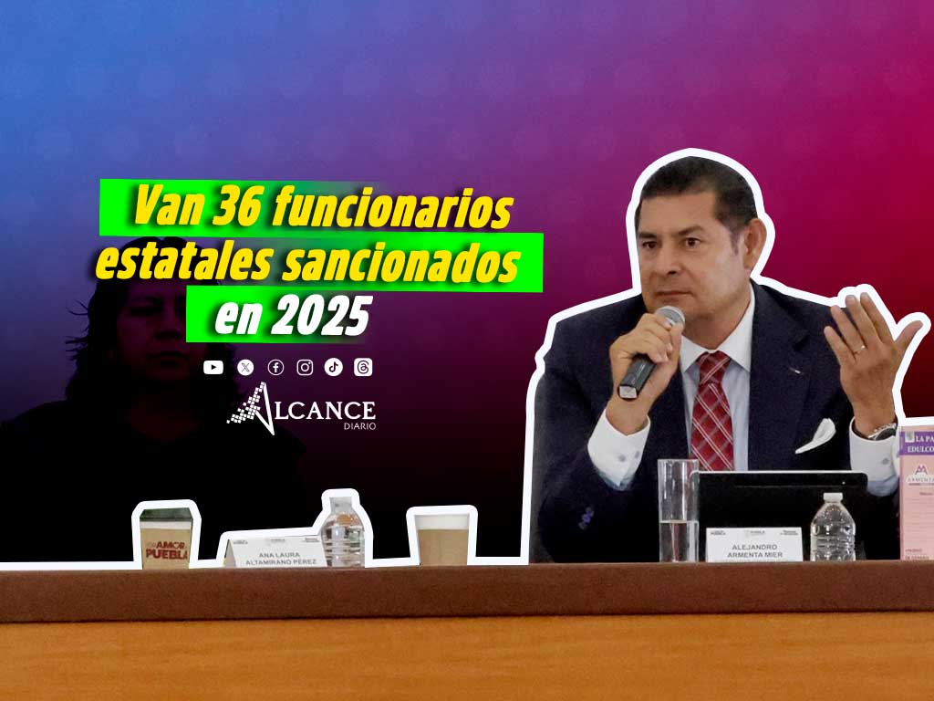 sancionado funcionarios Puebla
