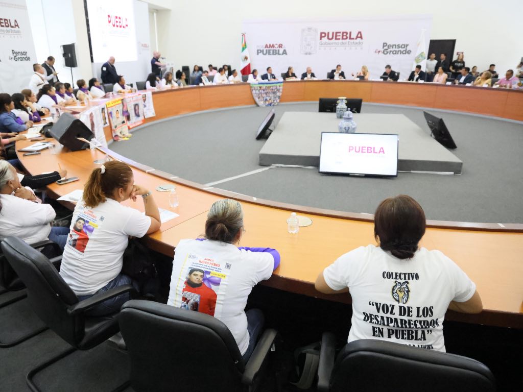 “La lucha no termina hasta que los encontremos”: Alejandro Armenta a colectivos buscadores
