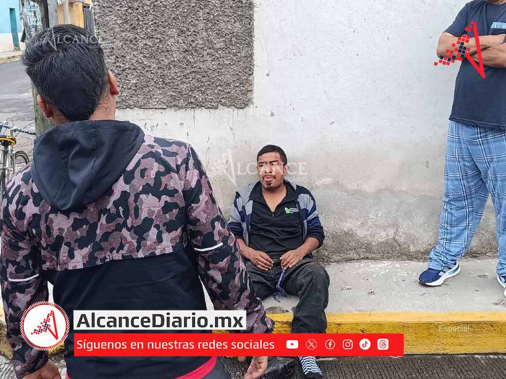 Detienen a presunto ladrón en Chachapa municipio de Amozoc