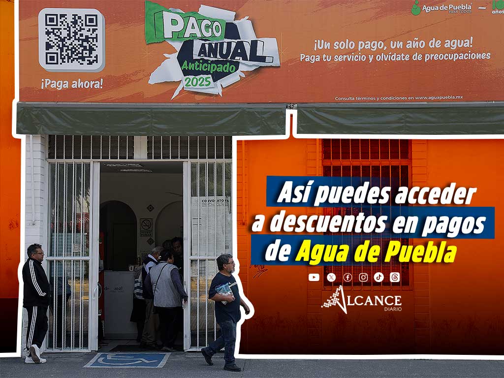 Agua de Puebla lanza programa para descuentos: aquí te contamos cuáles son
