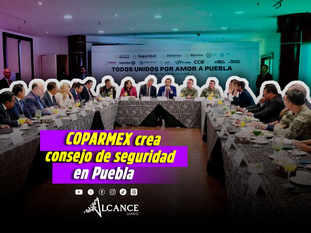 COPARMEX consejo seguridad Puebla