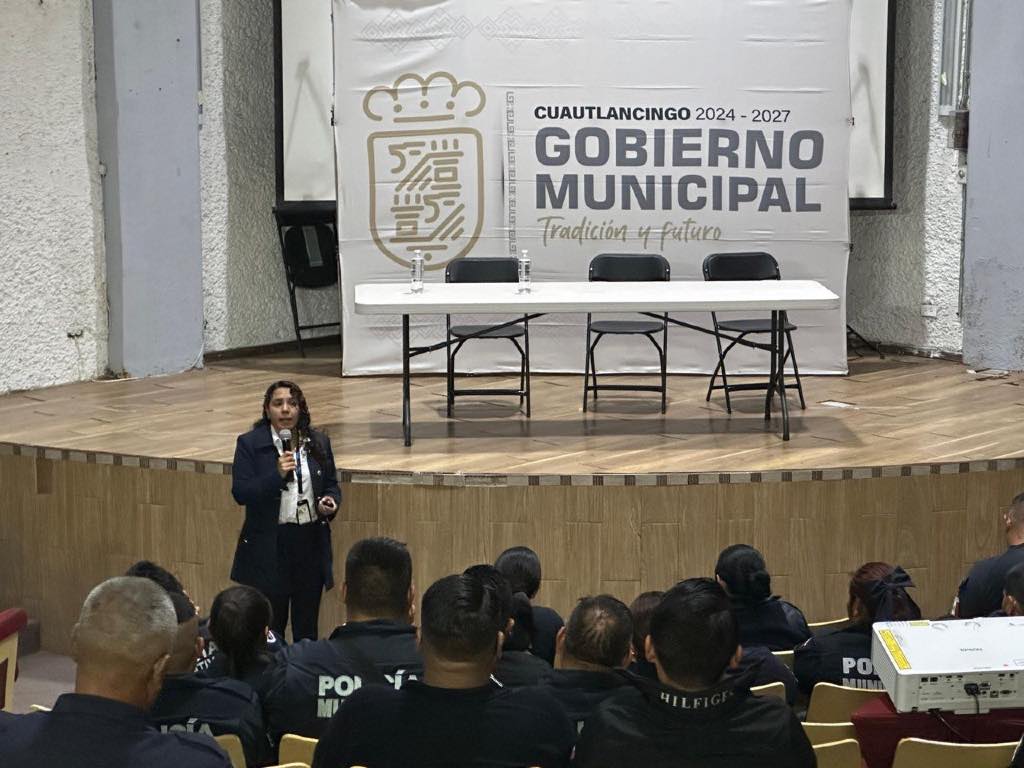 Capacitan a personal de la SSCyPC de Cuautlancingo en Derechos Humanos