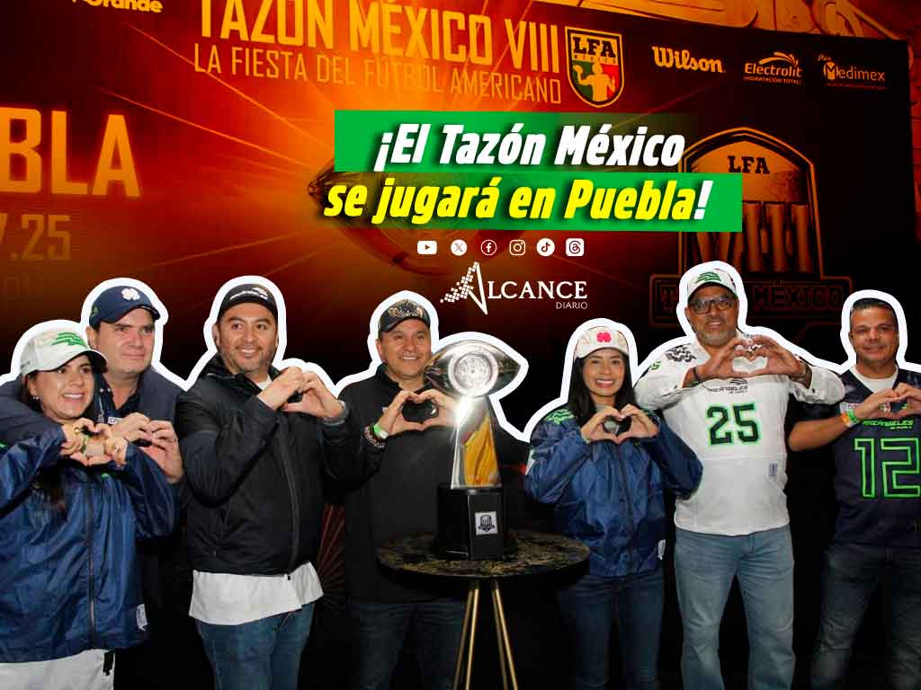 Puebla y la BUAP serán sede del Tazón México VIII de la LFA