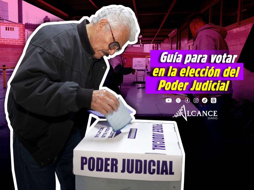 ¿No sabes cómo votar en la elección del Poder Judicial? Aquí te explicamos