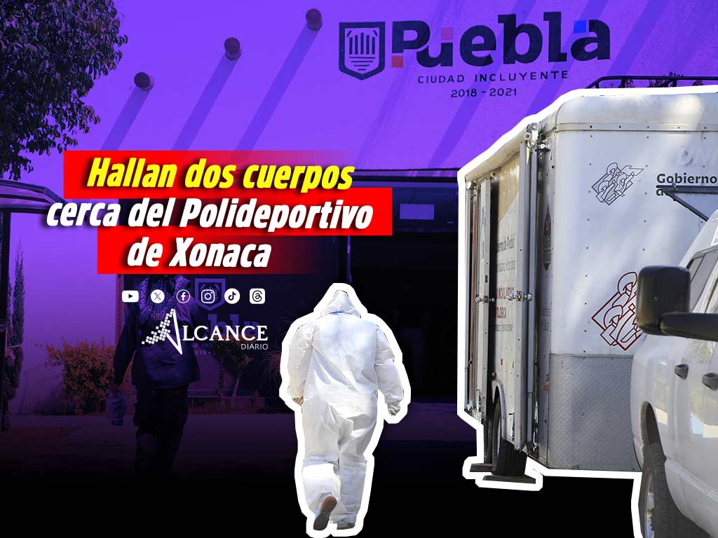 Encuentran dos cuerpos embolsados en inmediaciones del Polideportivo de Xonaca