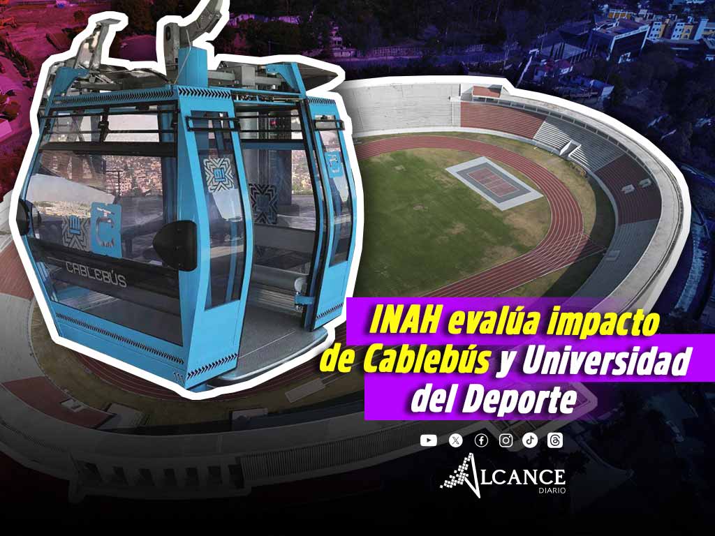 INAH Cablebús Universidad del Deporte