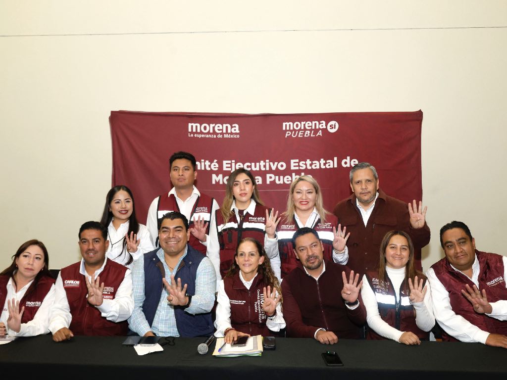 Consejo Estatal de Morena respalda ley de ciberasedio en Puebla