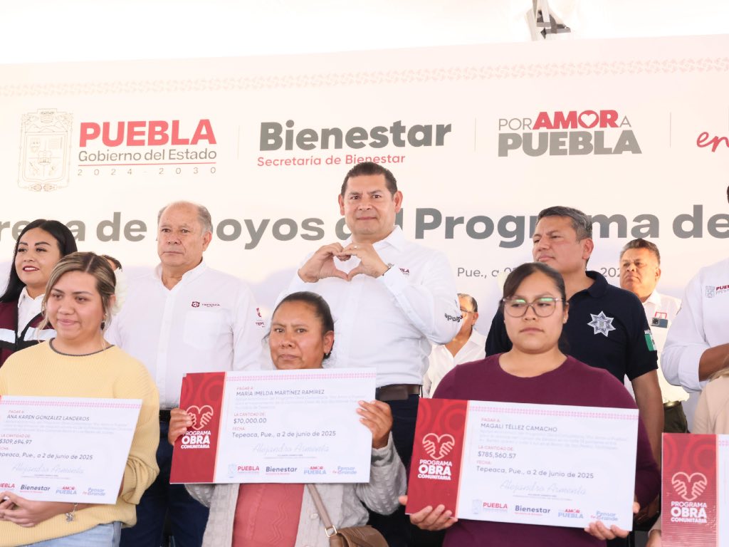 Entregan más de 7 mdp en obra comunitaria en Tepeaca