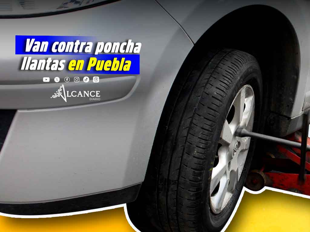 Aplicarán multas y penas de hasta seis años por uso de poncha llantas en Puebla