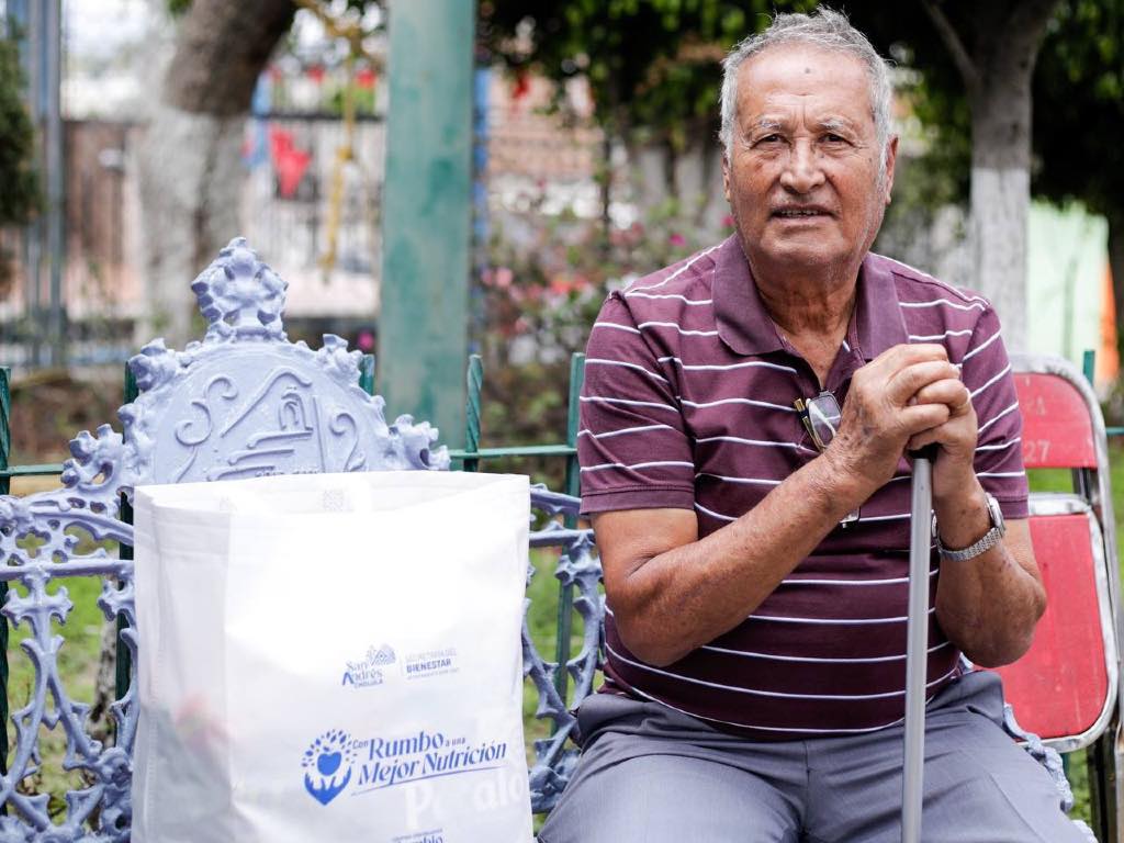 Concluye con gran éxito la segunda entrega de apoyos alimentarios en San Andrés Cholula