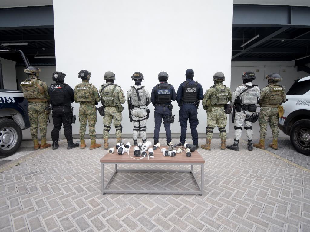 Retiran cámaras irregulares de videovigilancia en varios puntos de Puebla Capital