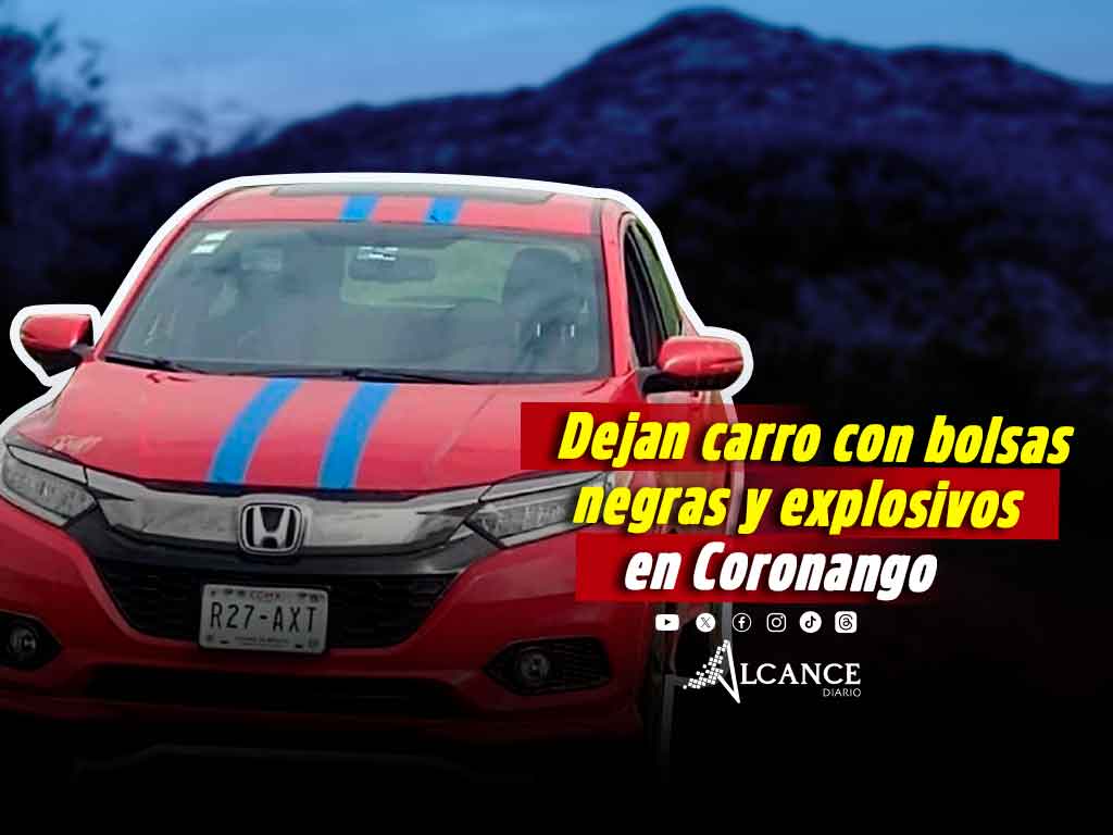 Encuentran auto abandonado con explosivos y bolsas negras en Coronango; hay un policía herido