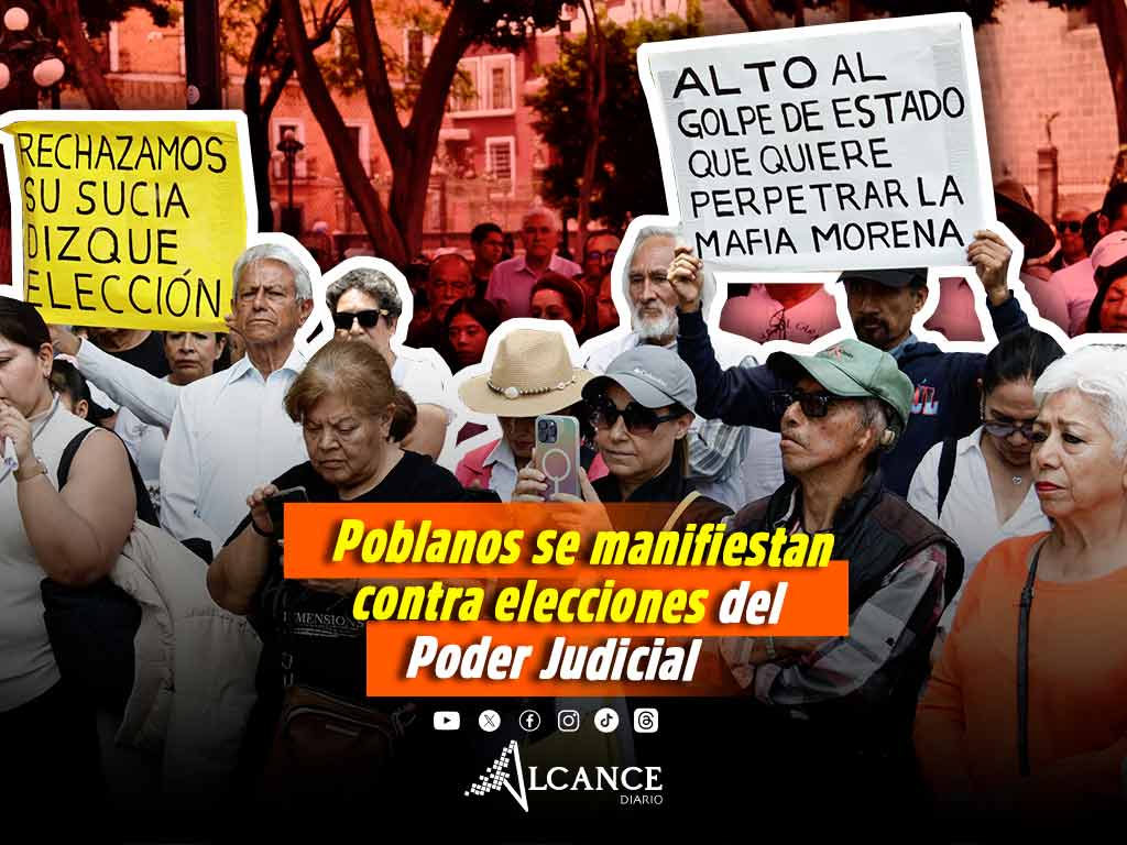manifestación elección Poder Judicial