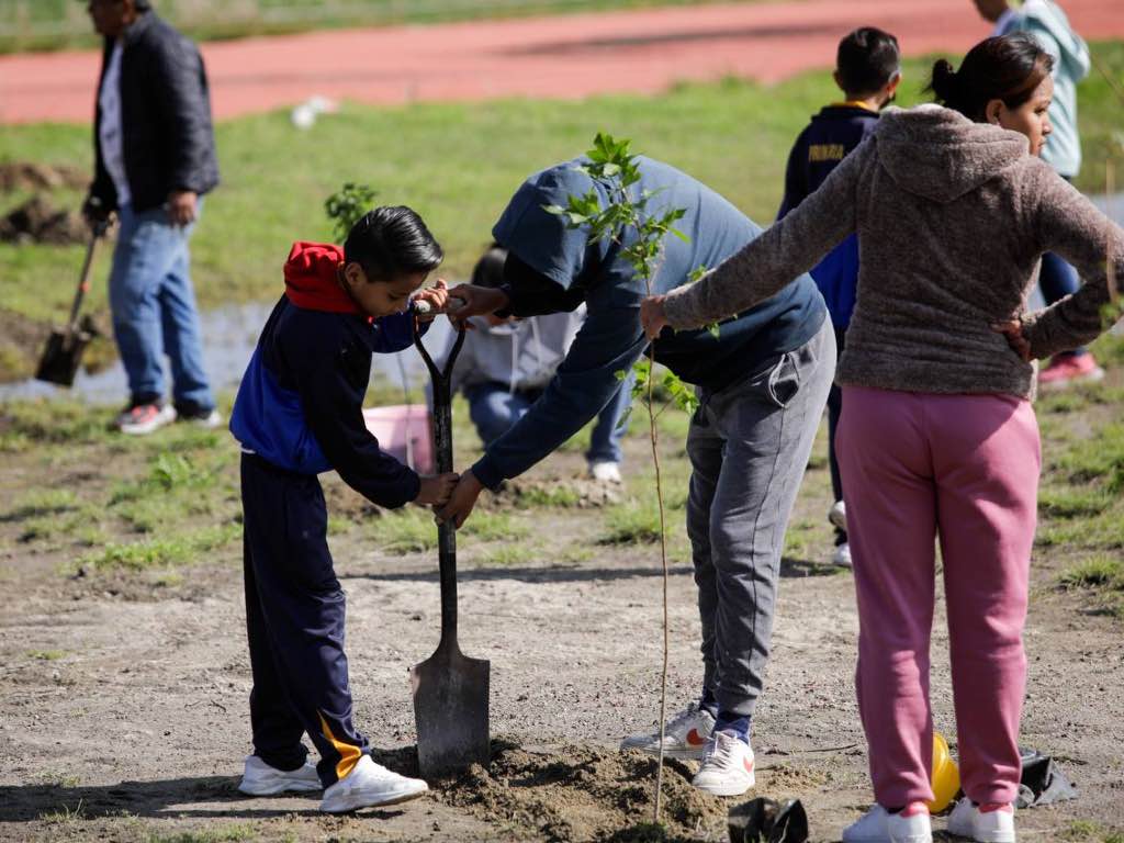 Encabeza Lupita Cuautle jornada de reforestación en el CEDAT