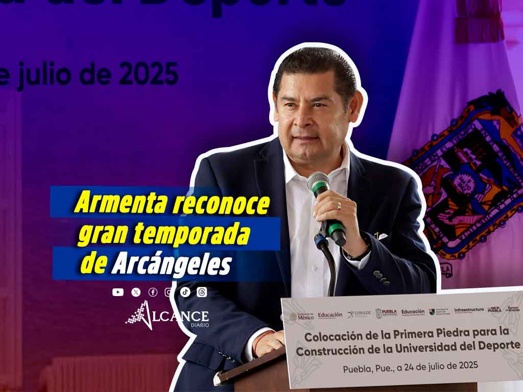 Armenta reconoce gran temporada de Arcángeles de Puebla y presenta su nueva casa 