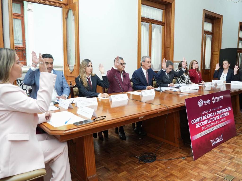 Se instala el Comité de Ética y Prevención de Conflictos de Interés de Puebla Capital