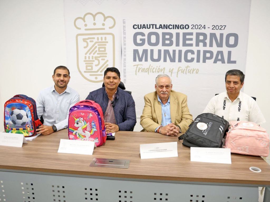 Anuncian en Cuautlancingo el programa “Escuela Segura” para 11 mil alumnos