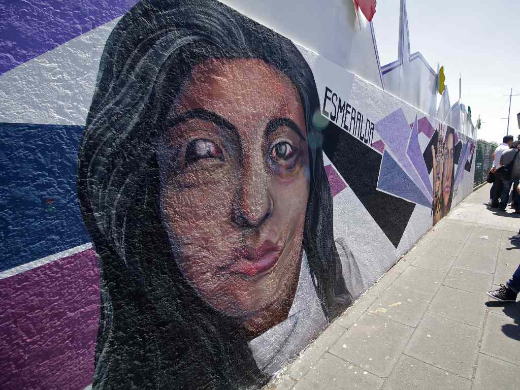 Reinstalarán mural en homenaje a víctimas de violencia contra las mujeres en el bulevar 5 de Mayo
