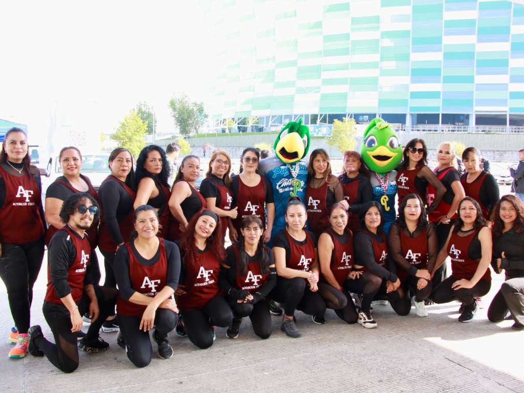 Participan activadoras físicas del IMDP en feria gratuita “Safe por la salud”