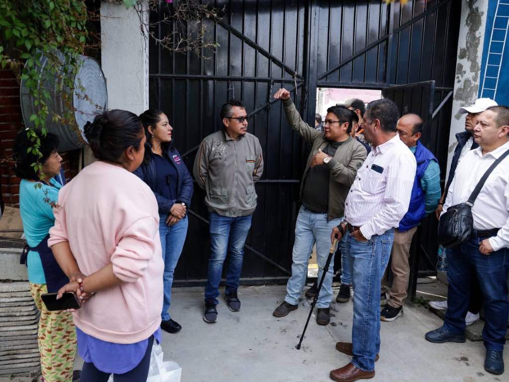 Atienden a familias afectadas por las lluvias en San Andrés Cholula