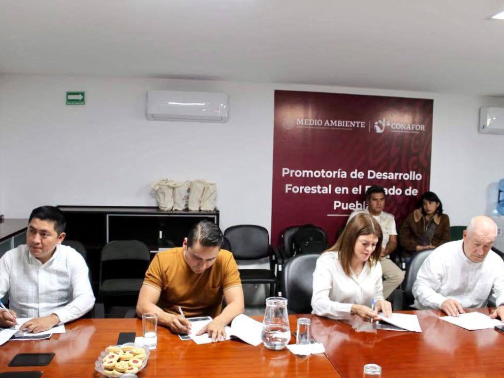 Puebla Capital y la CONAFOR firman convenio para fortalecer cuidado del medio ambiente