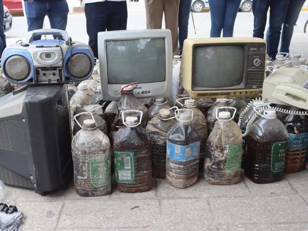 Con Reciclatron, cuidan el medio ambiente en Amozoc